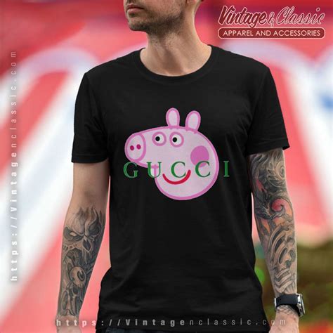 gucci pig shirt|peppa pig Gucci canada.